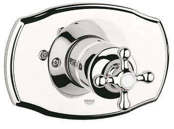 Grohe 19707 Seabury Pressure Balance Valve Trim with Cross Handle