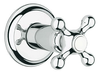 Grohe 19827 Seabury Volume Control Valve Trim with Cross Handle