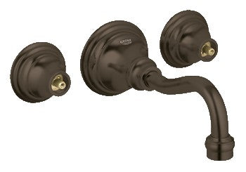 GROHE 20135 Bridgeford Lavatory Wall Trim 7 spout