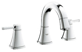 GROHE 20418 Grandera Lavatory Wideset Low Spout Chrome