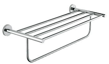 GROHE 40462 Essentials 22 Towel Rack with Shelf