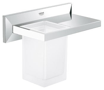 Grohe 40503 Allure Brilliant Bathroom Shelf with Tumbler