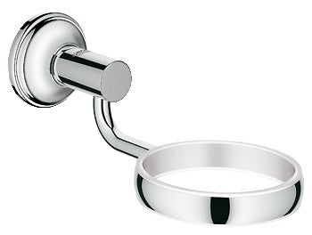 GROHE 40652 Essentials Authentic GlassDish Holder