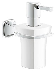 Grohe 40627 Grandera Ceramic Soap Dispenser with Holder