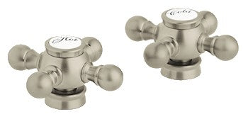 GROHE 18733 Geneva Cross Handles Pair