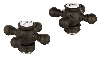GROHE 18733 Geneva Cross Handles Pair