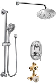 Moen Weymouth KIT423WE 2-way M-Core3 Shower Kit with built-in Diverter - non Sharing