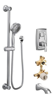 Moen Voss KIT424VS 2-way M-Core3 shower kit with built-in diverter - non Sharing