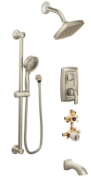 Moen Voss KIT534VS 3-way M-Core3 shower kit with built-in diverter - Sharing