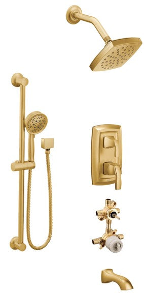 Moen Voss KIT534VS 3-way M-Core3 shower kit with built-in diverter - Sharing