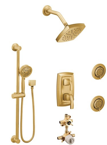 Moen Voss KIT535VS 3-way M-Core3 shower kit with built-in diverter - Sharing