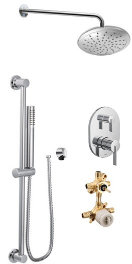 Moen Cia KIT423CI 2-way M-Core3 shower kit with built-in diverter - non Sharing