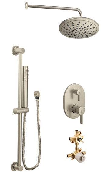 Moen Cia KIT423CI 2-way M-Core3 shower kit with built-in diverter - non Sharing