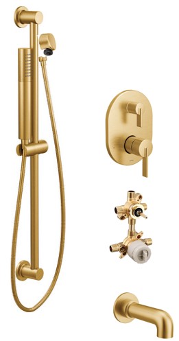 Moen Cia KIT424CI 2-way M-Core3 shower kit with built-in diverter - non Sharing