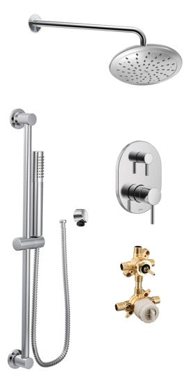 Moen Align KIT423AL 2-way M-Core3 shower kit with built-in diverter - non Sharing