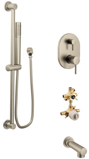 Moen Align KIT424AL 2-way M-Core3 shower kit with built-in diverter - non Sharing