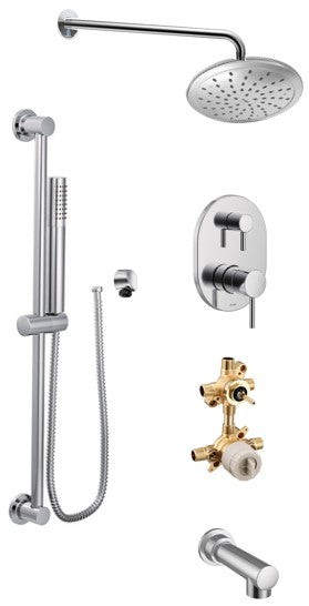 Moen Align KIT534AL 3-way M-Core3 shower kit with built-in diverter - Sharing