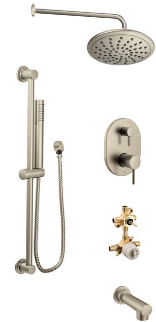 Moen Align KIT534AL 3-way M-Core3 shower kit with built-in diverter - Sharing