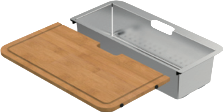 Zomodo Cutting Board / Colander Combo