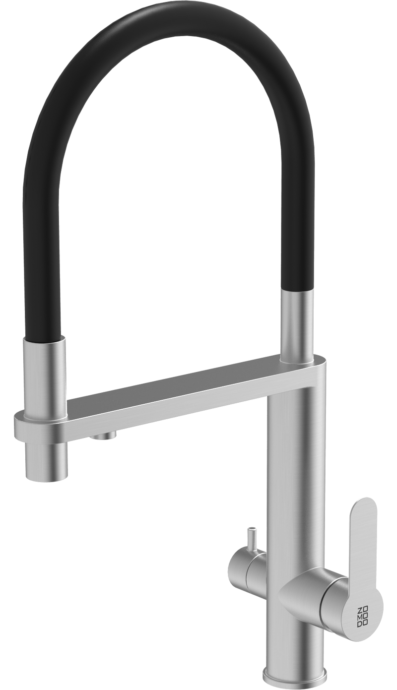 Zomodo Crystal Kitchen Faucet - Dual Spout - Tap and Filtered Water