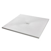 Empyrean Era 40" X 40" Stone Shower Base With Center Drain