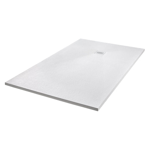Empyrean Era 60" X 32" Stone Shower Base With Offset Drain