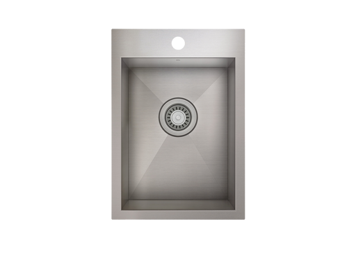 Prochef Single Bowl Topmount Prep/Bar Kitchen Sink ProInox H0 Stainless Steel - 12" x 16 " x 8"