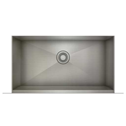 Prochef Single Bowl Farmhouse/Apron Kitchen Sink ProInox H0 Stainless Steel - 30" X 16" X 8"