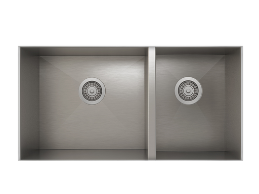 Prochef 60/40 Double Bowl Undermount Kitchen Sink ProInox H0 Stainless Steel - 30" X 16"