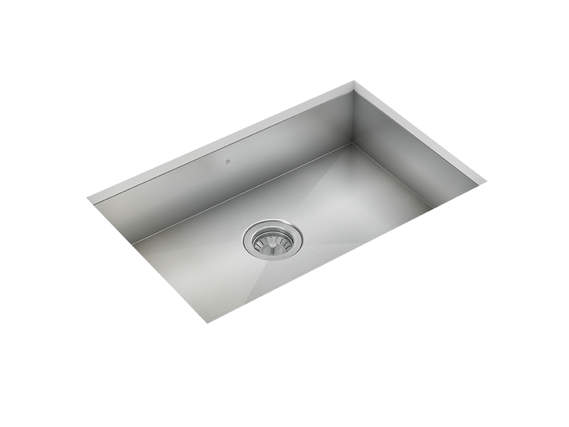 Prochef Single Bowl undermount ADA Kitchen Sink ProInox H0 Stainless Steel - 25" X 16" X 5 -5"