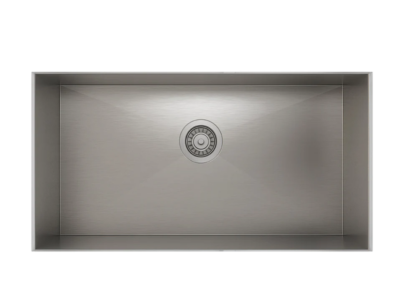 Prochef Single Bowl Undermont Kitchen Sink ProInox H0 Stainless Steel - 30" x 16 " x 10"