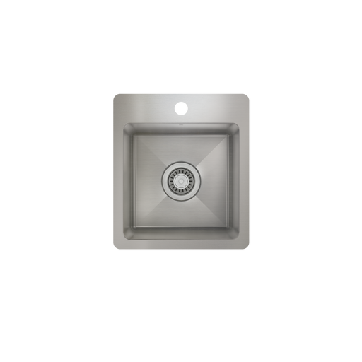 Prochef Single Bowl Topmount Prep/Bar Kitchen Sink ProInox H75 Stainless Steel - 12" x 12 " x 8"