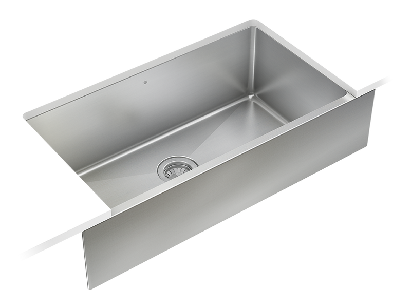 Prochef Single Bowl Farmhouse/Apron Kitchen Sink ProInox H75 Stainless Steel - 30" X 16" X 8"