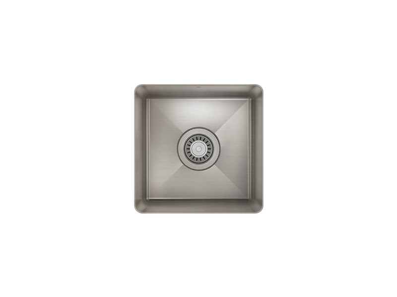 Prochef Single Bowl Undermont Prep/Bar Kitchen Sink ProInox H75 Stainless Steel - 12" x 12 " x 8"