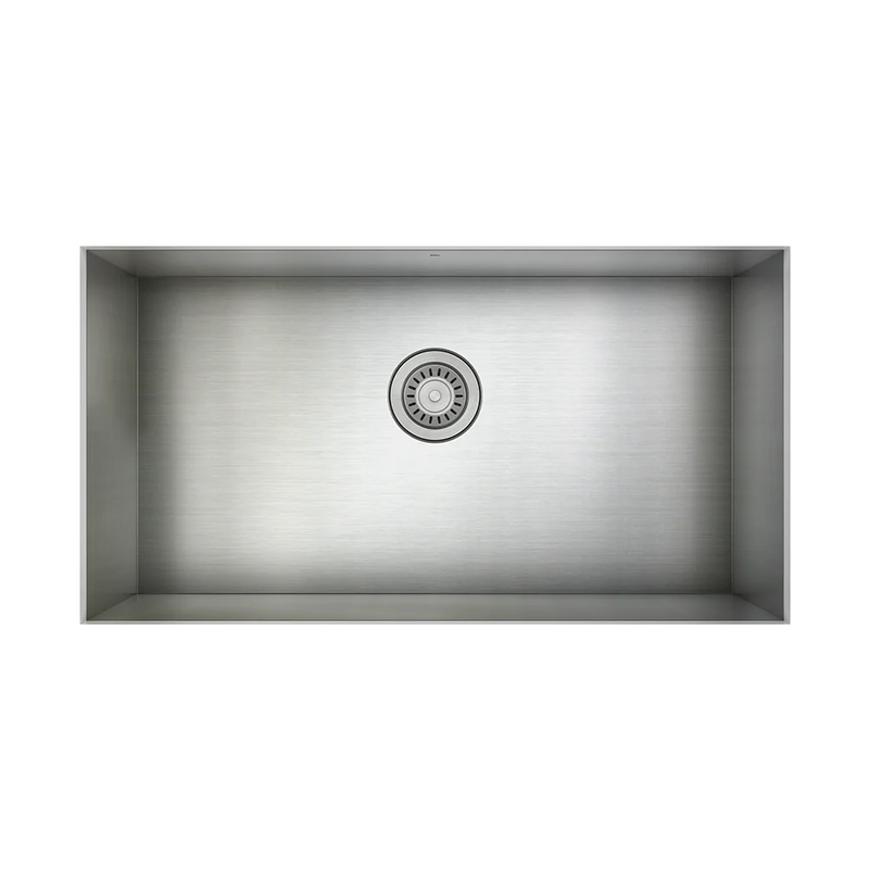 Prochef Single Bowl undermount Kitchen Sink ProInox H0 Stainless Steel 30" X 16" X 9"