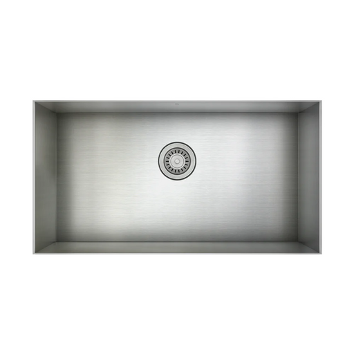 Prochef Single Bowl undermount Kitchen Sink ProInox H0 Stainless Steel 30" X 16" X 9"