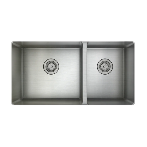 Prochef 60/40 Double Bowl undermount Kitchen Sink ProInox H75 Stainless Steel 30" X 16" X 9"