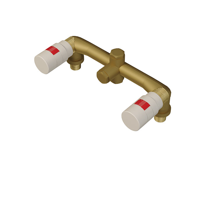 AQUABRASS 35829 TOSCA STAR ROUGH FOR WALLMOUNT 8" LAV. FAUCET