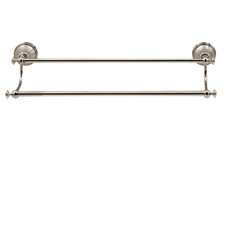 AQUABRASS 405 DOUBLE TOWEL BAR 20"