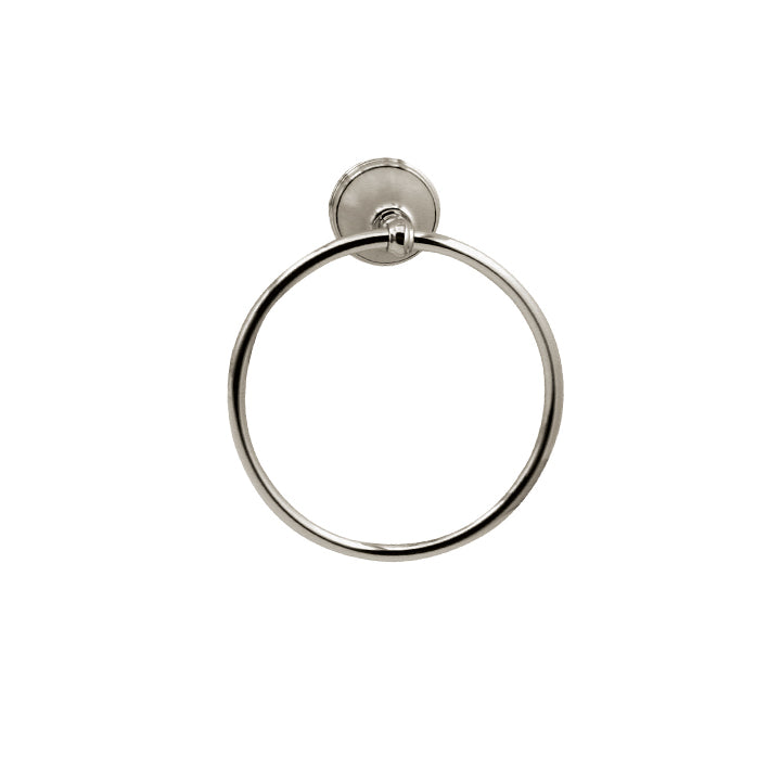 AQUABRASS 407 TOWEL RING 8"