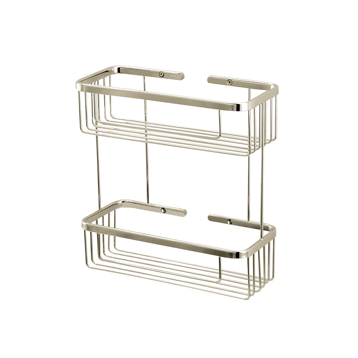 AQUABRASS 2068 TWO TIER RECTANGULAR BASKET