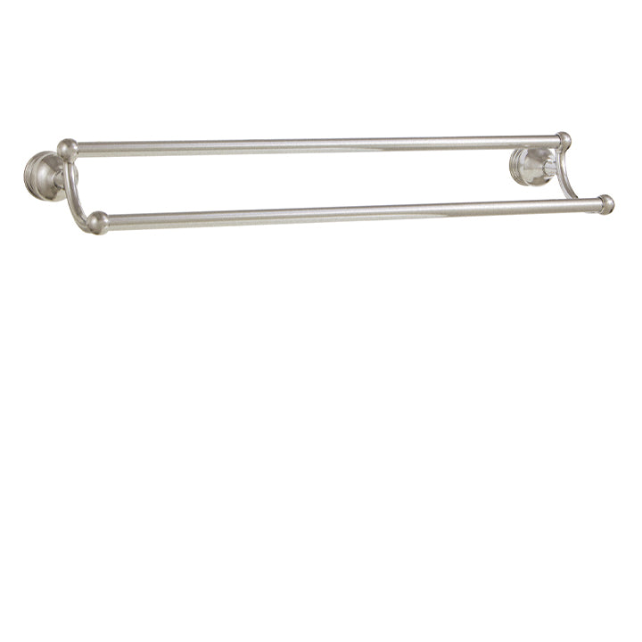 AQUABRASS 4104 DOUBLE TOWEL BAR 24"