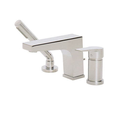 AQUABRASS 17013 METRO 3 PCE TUB FILLER FAUCET - PRESSURE BALANCE