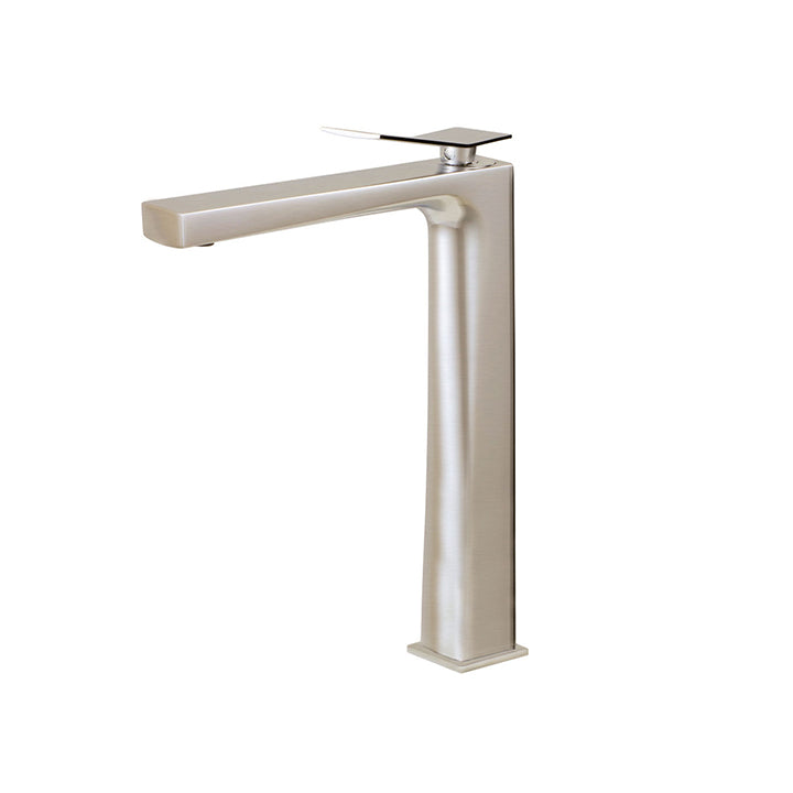 AQUABRASS 19020 CHICANE TALL SINGLE-HOLE LAV. FAUCE