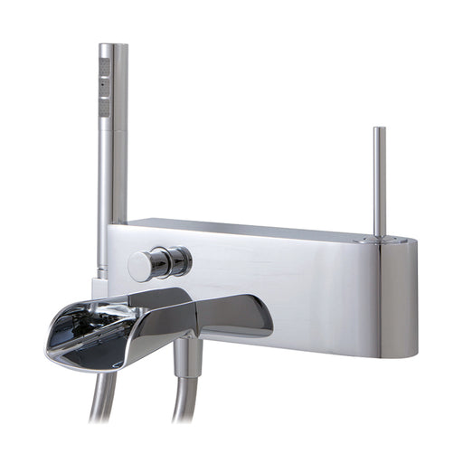 AQUABRASS 32004 LOVE ME WALLMOUNT TUB FILLER WITH HANDSHOWER