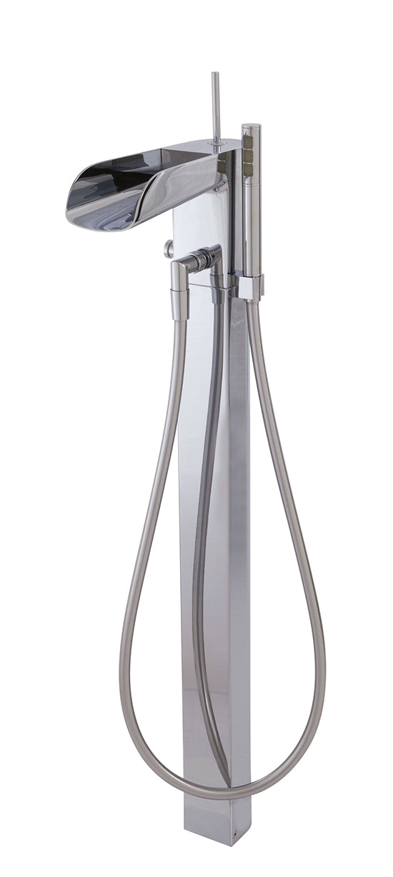 AQUABRASS 32085 LOVE ME FLOORMOUNT TUB FILLER