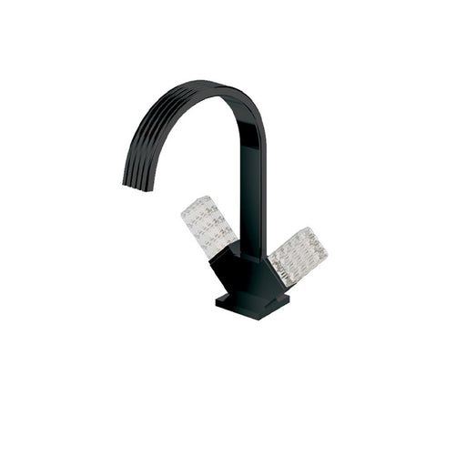 AQUABRASS 34514 TOSCA STAR SINGLE HOLE LAV FAUCET - 2 HANDLES