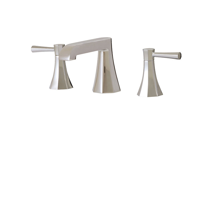 AQUABRASS 53N10 OTTO SHORT WIDESPREAD LAV FAUCET 8"CC -AERATED