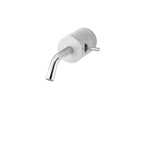 AQUABRASS CL28 MARMO WALLMOUNT LAV FAUCET-1 HANDLE -WHITE