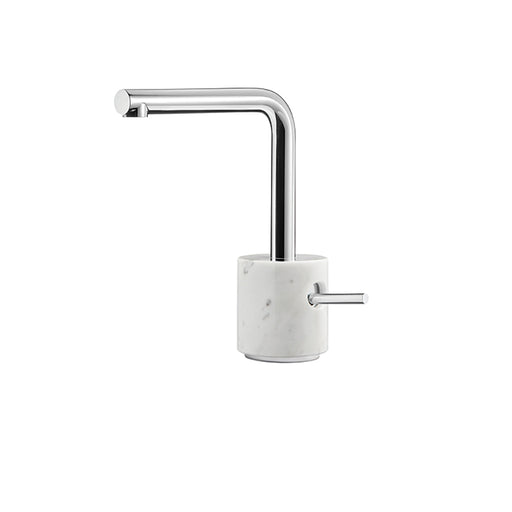 AQUABRASS UR14 MARMO-URBAN SINGLE HOLE LAV FAUCET-WHITE